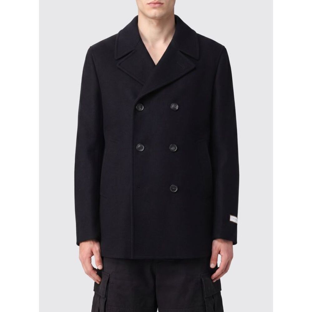 Canali Coat Men Navy